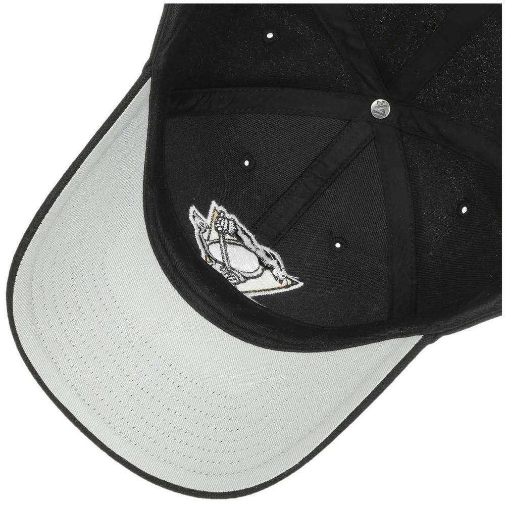 Gorra para unisex 47 brand Nhl pittsburgh penguins en color negro 3/4