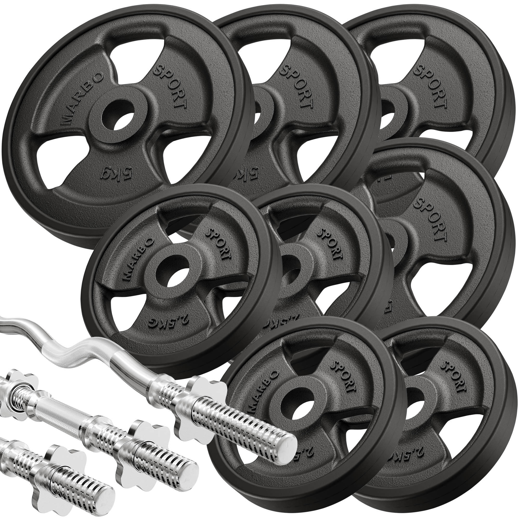 Ensemble de musculation Marbo Sport banc réglable et accessoires supplémentaires 5/5