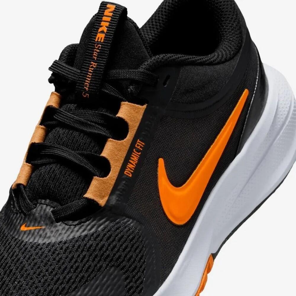 Zapatillas Running Nike Star Runner 5 (Gs) HF7004-006 Negra 4/5