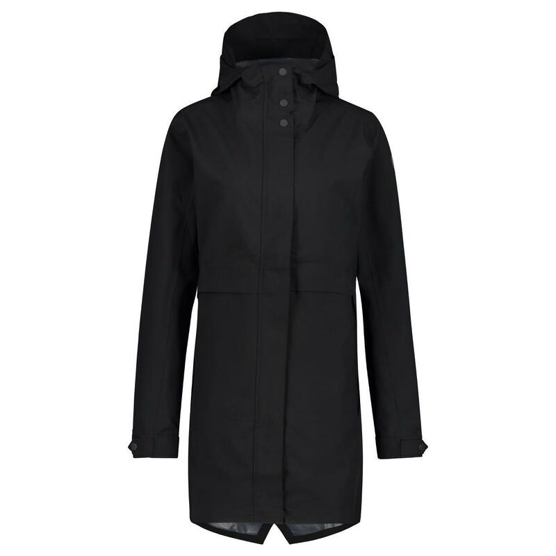 Parka Rain Jacket  Women Black