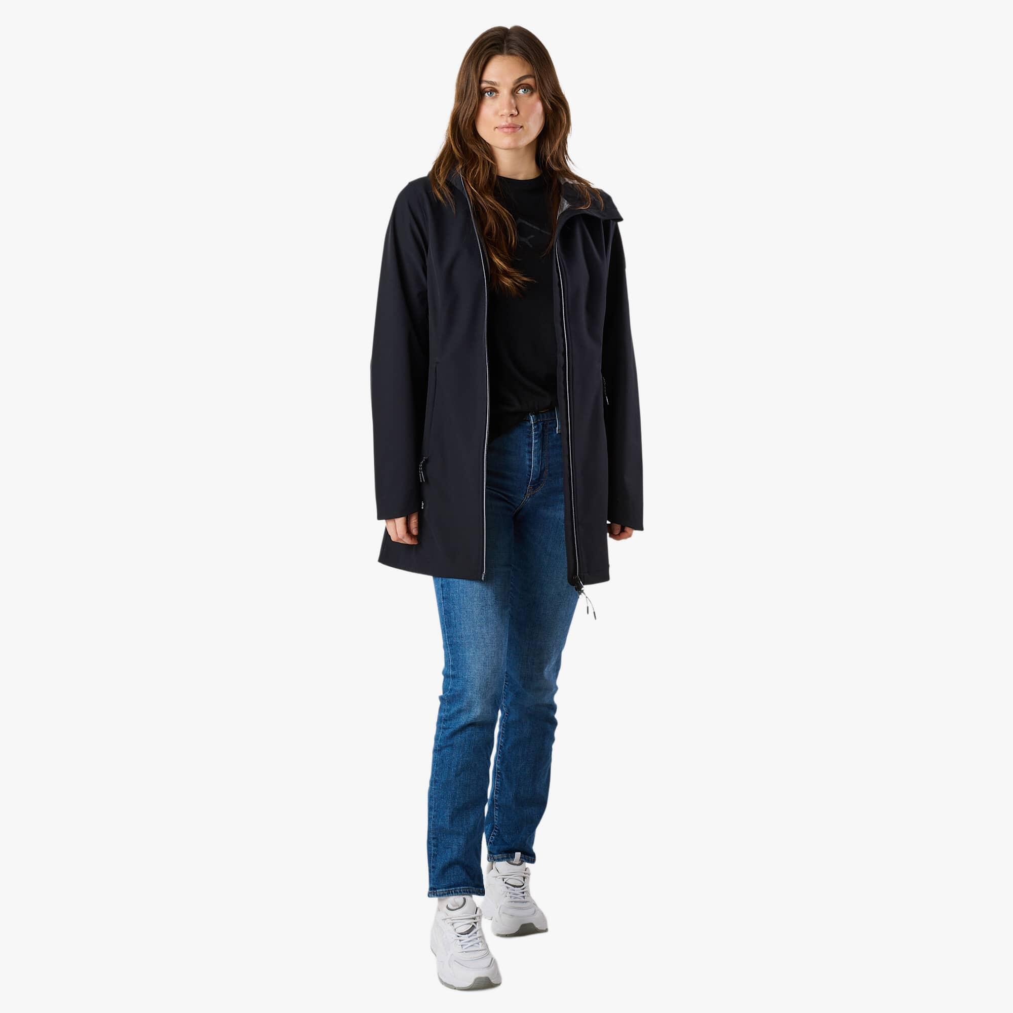 Veste Softshell Randonnée Femme Imperméable Trondheim 3/7