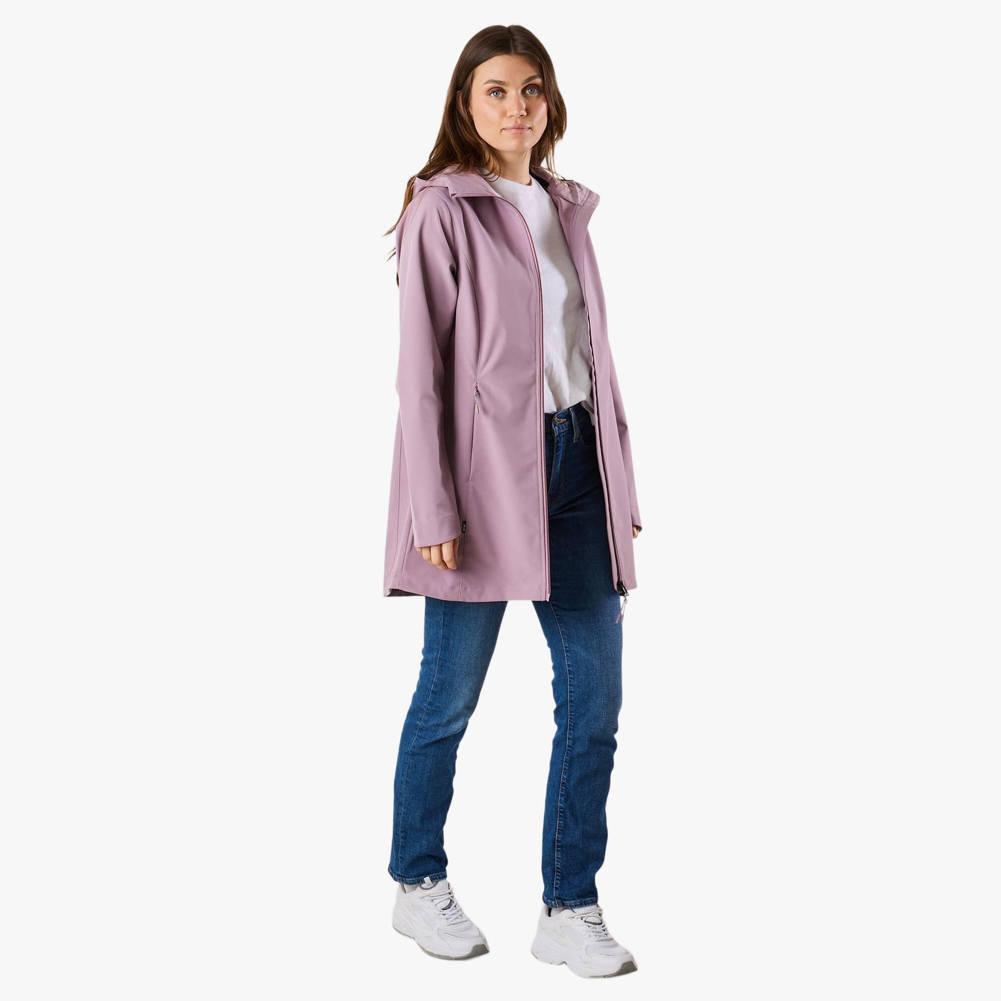 Giacca softshell da escursionismo da donna impermeabile Trondheim Softshell Coat 3/7