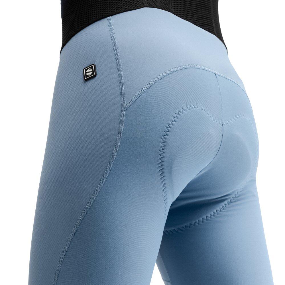 Herren Radsport lange fahrradträgerhose für BX Malga Palazzo Blau 4/7