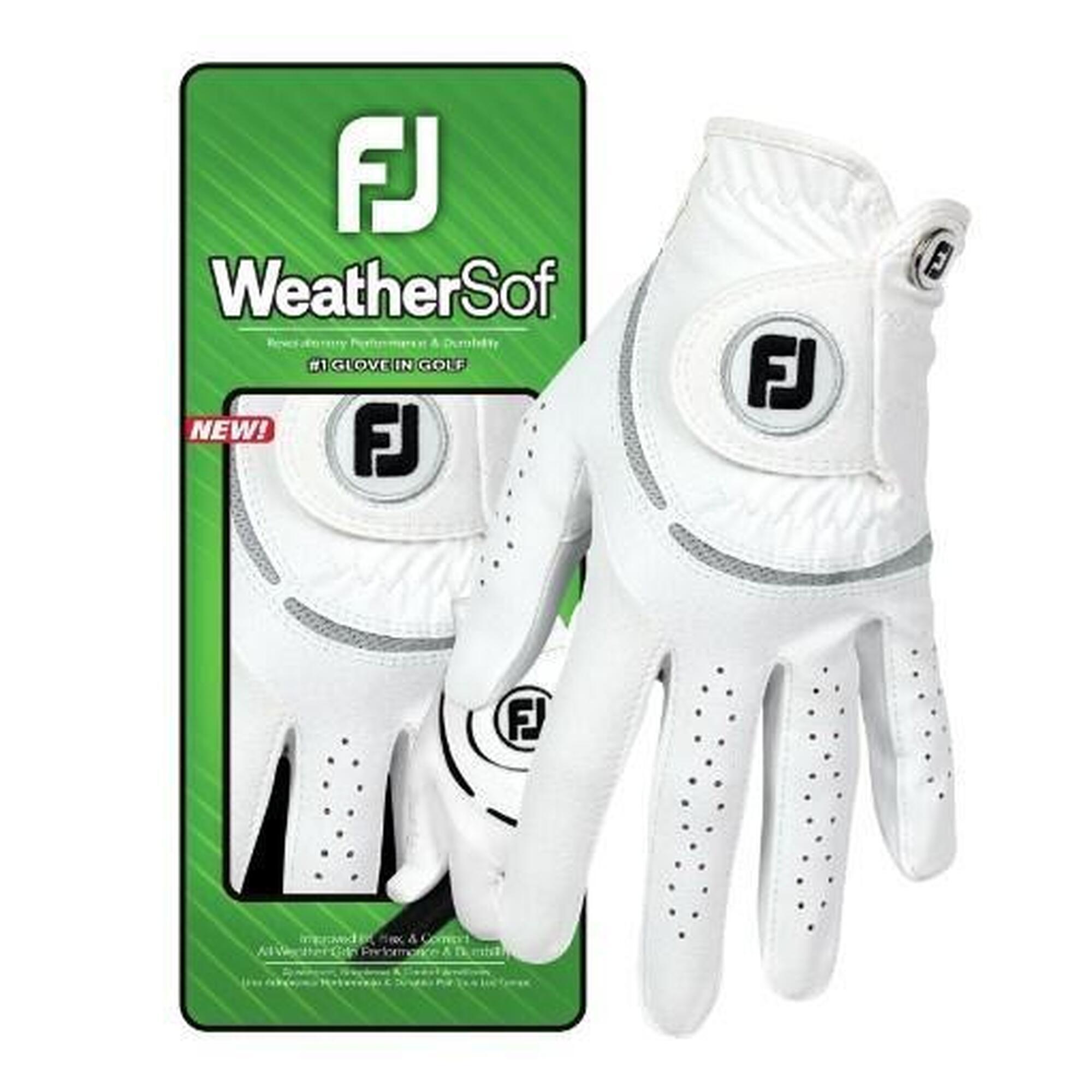 Footjoy - Gant De Golf Footjoy Weathersoft Pour Femme, Blanc - Gant De Golf - Multicolore - 42 M/l - Decathlon