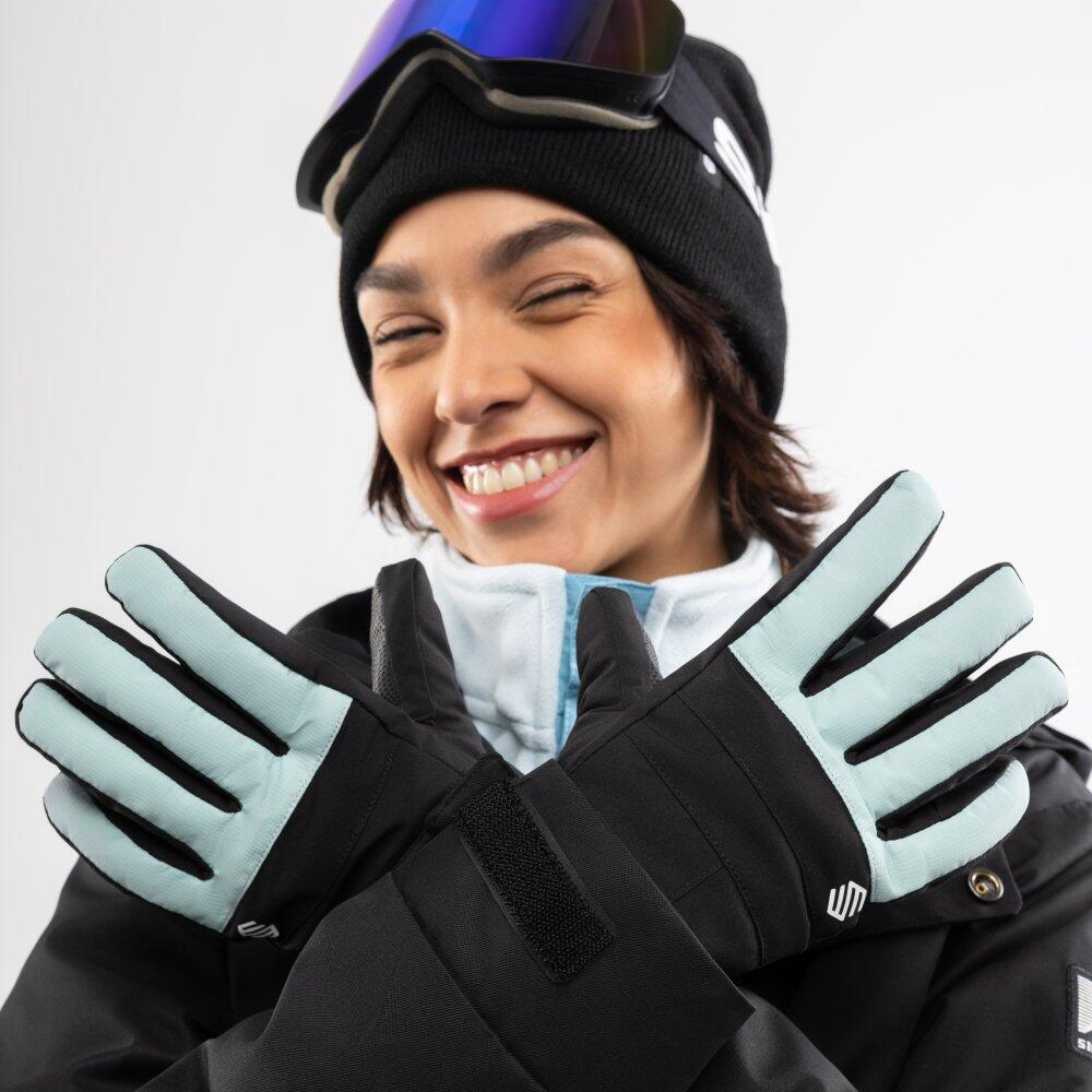Mănuși de iarnă pentru snowboard și schi Voss Light Blue Albastru 6/7