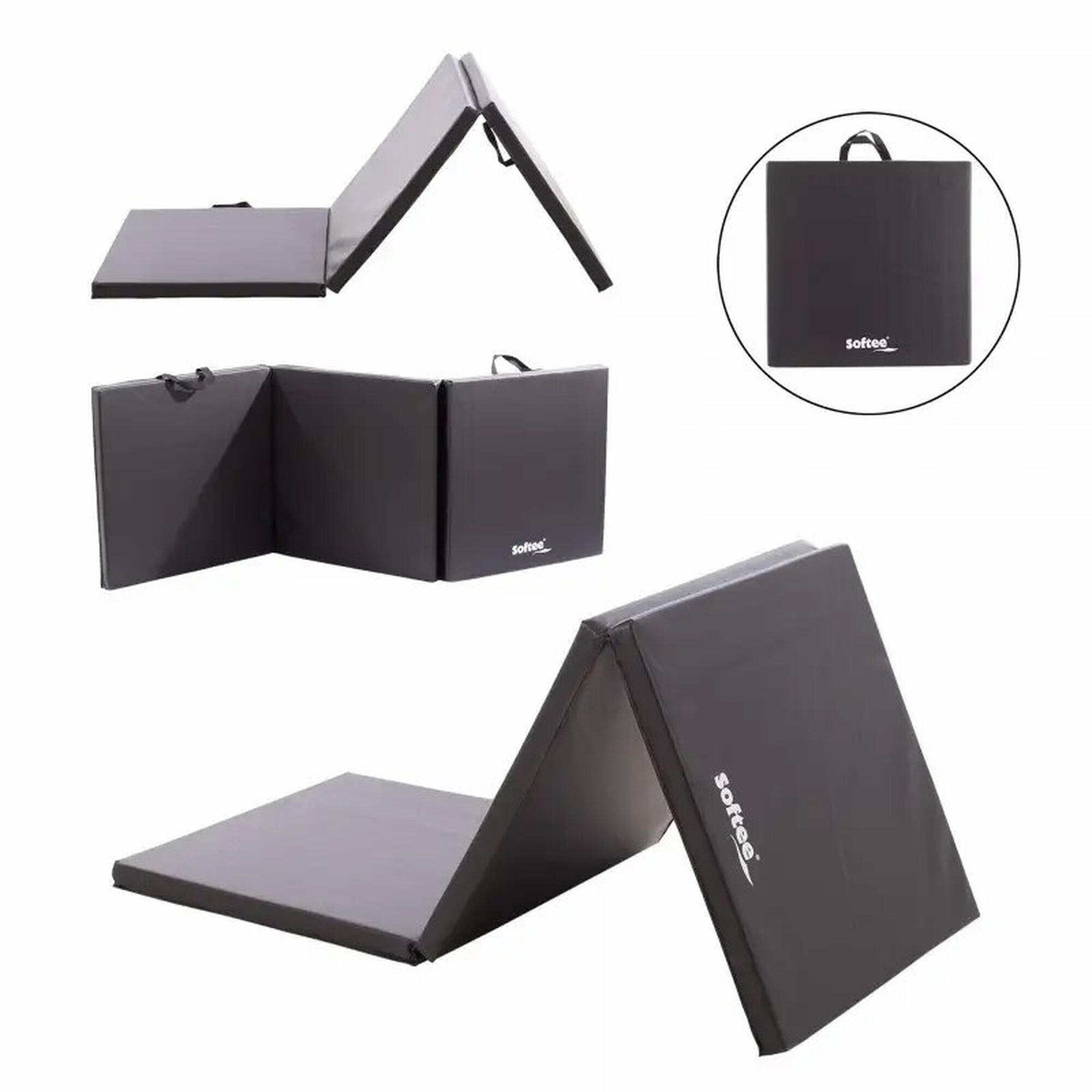 Covoraș Softee pliabil 180x60x4cm Negru