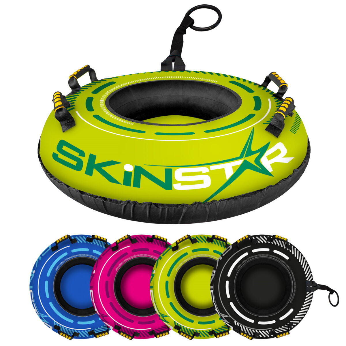 Cross Snowtube Ø100 cm – Rosca de nieve / trineo inflable 5/6
