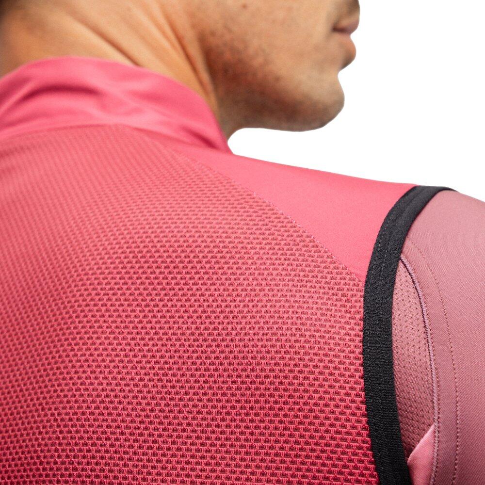 Gilet antivento da ciclismo da uomo V1 Hautacam Rosso 5/7