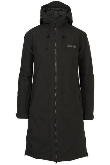 Seq II Veste de pluie en hiver Femme Black
