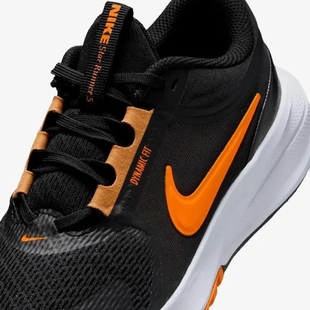 Chaussures de course Nike Star Runner 5 Noir/Orange total 4/5