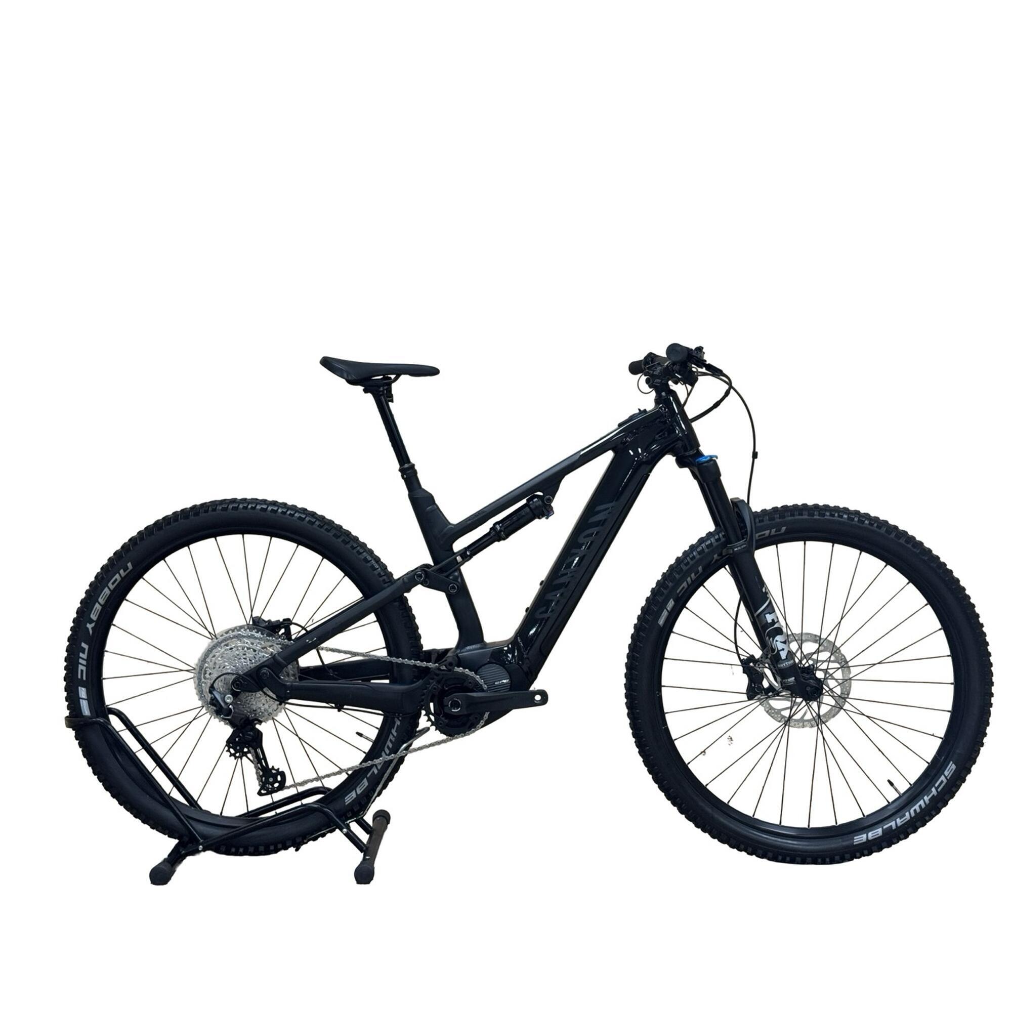 Canyon - Reconditionné - Vtt Électrique Canyon Neuron:on 7 Shimano Deore - Comme Neuf - Vélo Tout Terrain - Gris|noir - Moyen - Decathlon