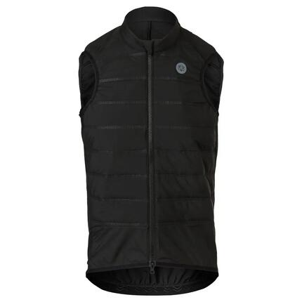 Gilet homme vélo gravel déperlant Performance jaune