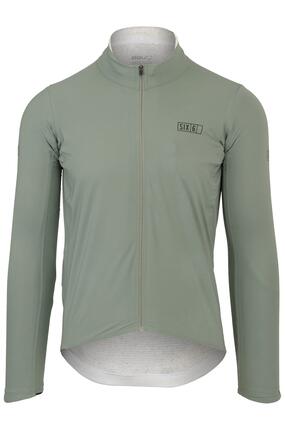 Veste homme vélo gravel imperméable 2-en-1 Six6 verte
