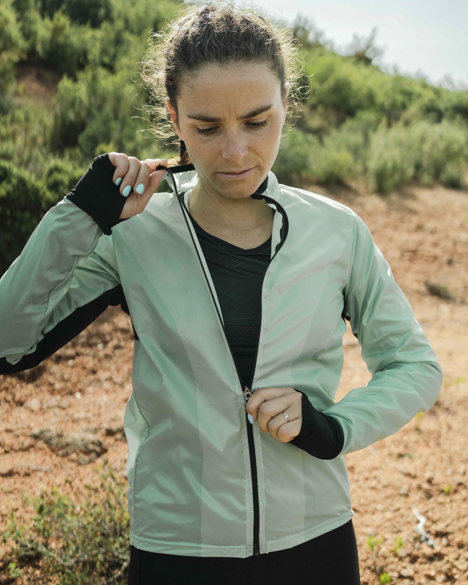 Cortavientos running/trail unisex AXYS 3/6