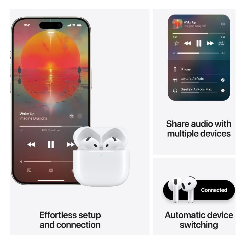 Apple Airpods 4WEISS 4/6