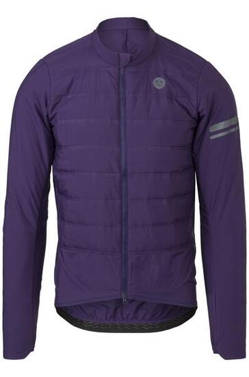 Herren Radsport Winterjacke Performance Graphen wasserabweisend grün