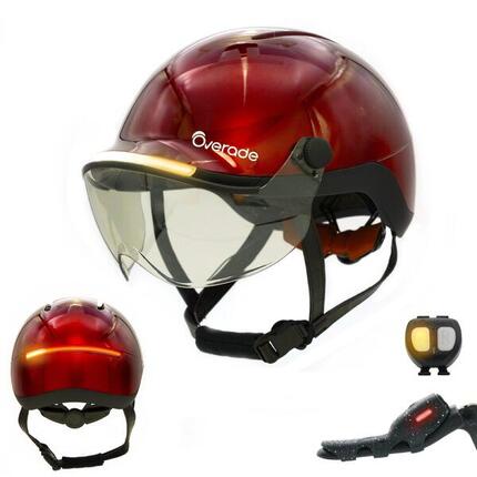 LIFE Helm mit Visier - Beleuchtung, Blinker, Bremslicht
