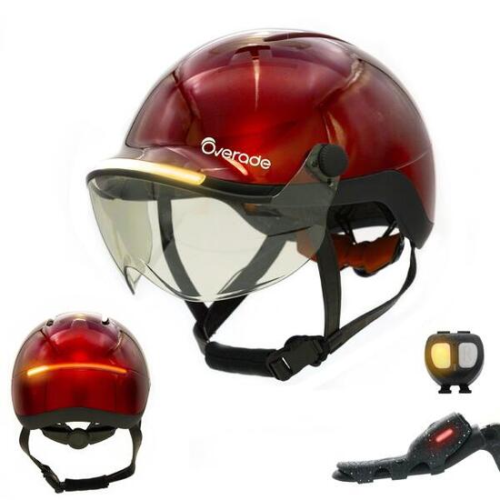 LIFE Helm mit Visier - Beleuchtung, Blinker, Bremslicht