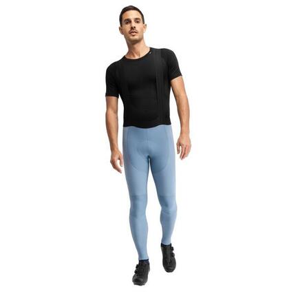 Heren Fietsen lange fietsbroek BX Malga Palazzo Blauw