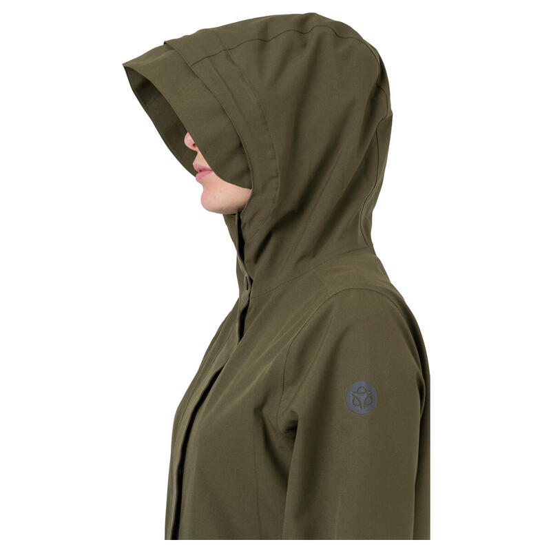 Parka Rain Jacket  Women  Green