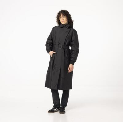 Trench coat puff winter regenjas dames