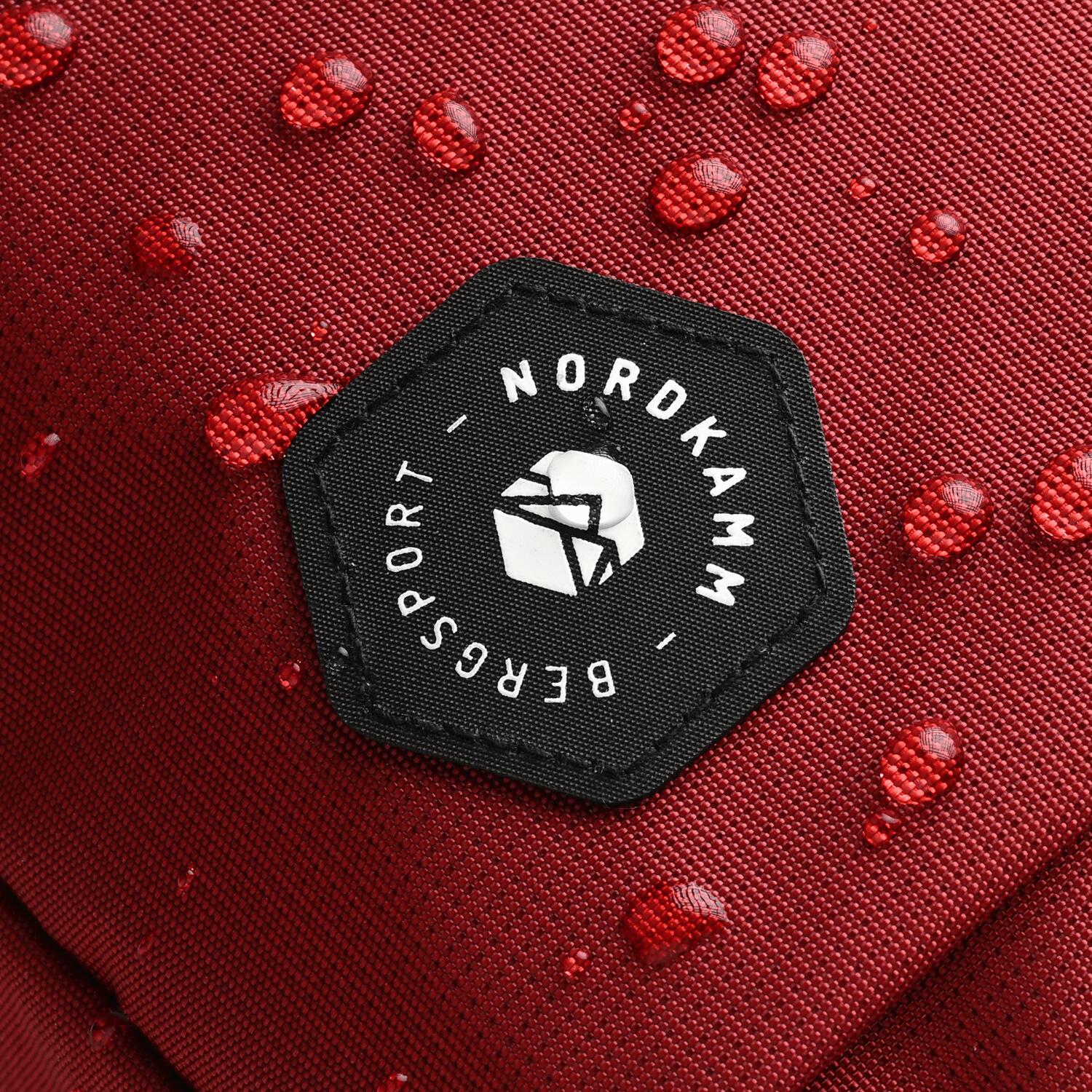 Sac à magnésie Escalade Bloc Robic Nylon rouge 4/5