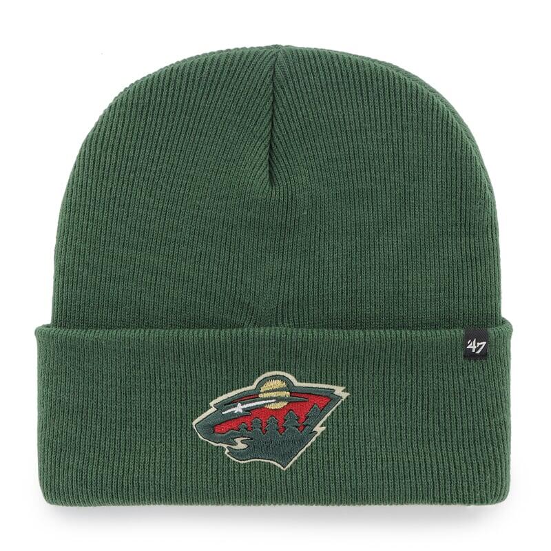 47 BRAND Pletená zimní čepice NHL Minnesota Wild Haymaker ’47 CUFF KNIT
