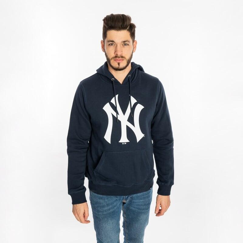 47 BRAND Mikina MLB New York Yankees Imprint ’47 BURNSIDE Pullover Hood
