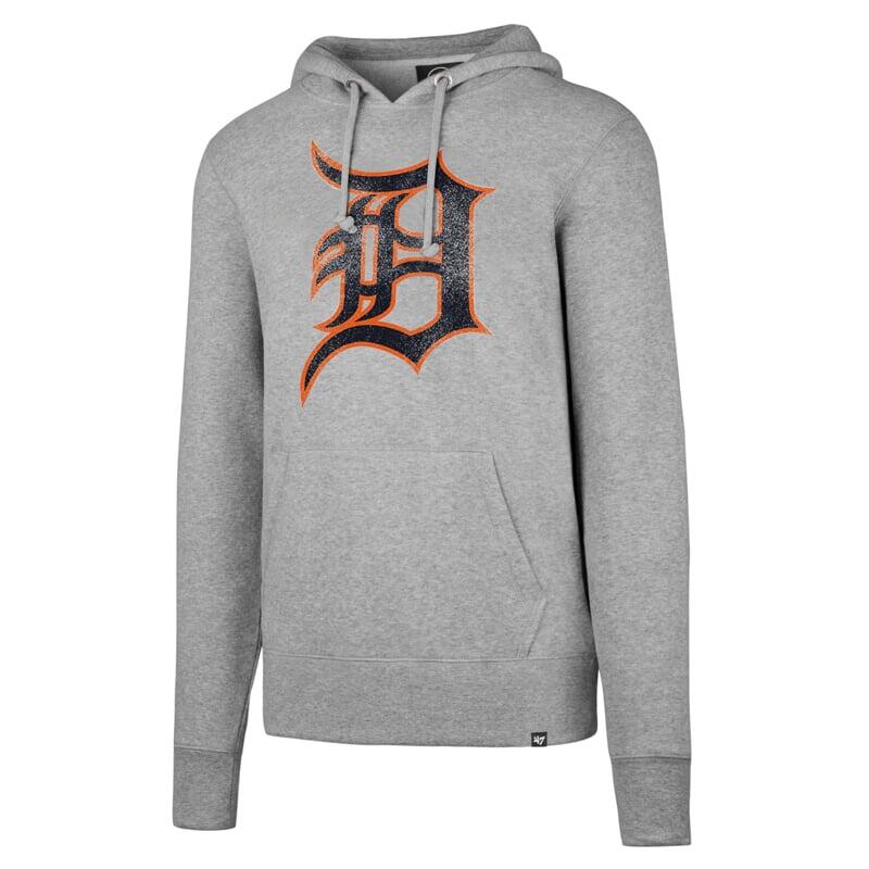 47 BRAND Mikina MLB Detroit Tigers Knockaround '47 HEADLINE Pullover Hood