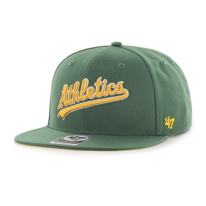 47 BRAND Kšiltovka MLB Oakland Athletics No Shot Script Under ’47 CAPTAIN