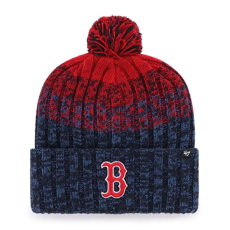 47 BRAND Pletená zimní čepice MLB Boston Red Sox Cascade ’47 CUFF KNIT