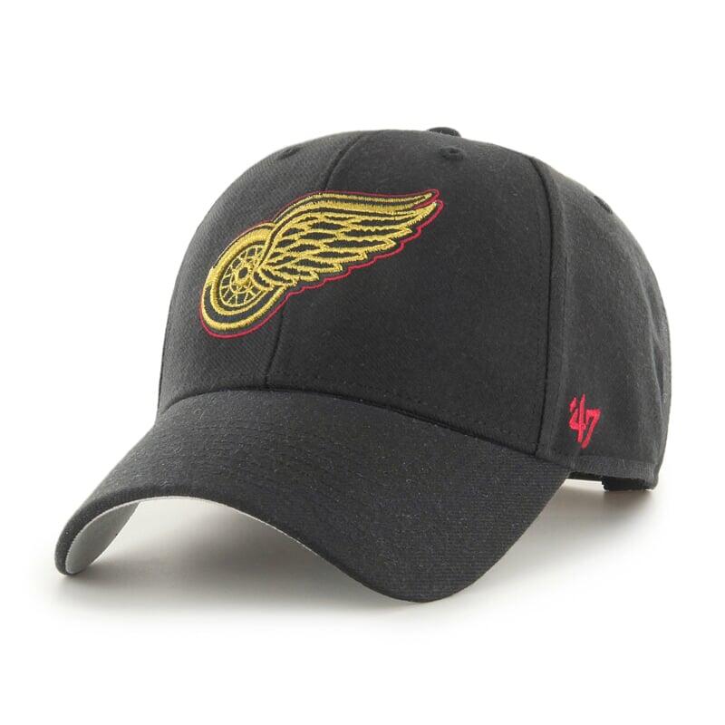 Kšiltovka NHL Detroit Red Wings Black Metallic SNAP ’47 MVP 1/2
