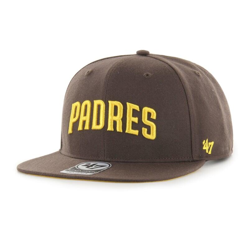 47 BRAND Kšiltovka MLB San Diego Padres No Shot Script Under ’47 CAPTAIN