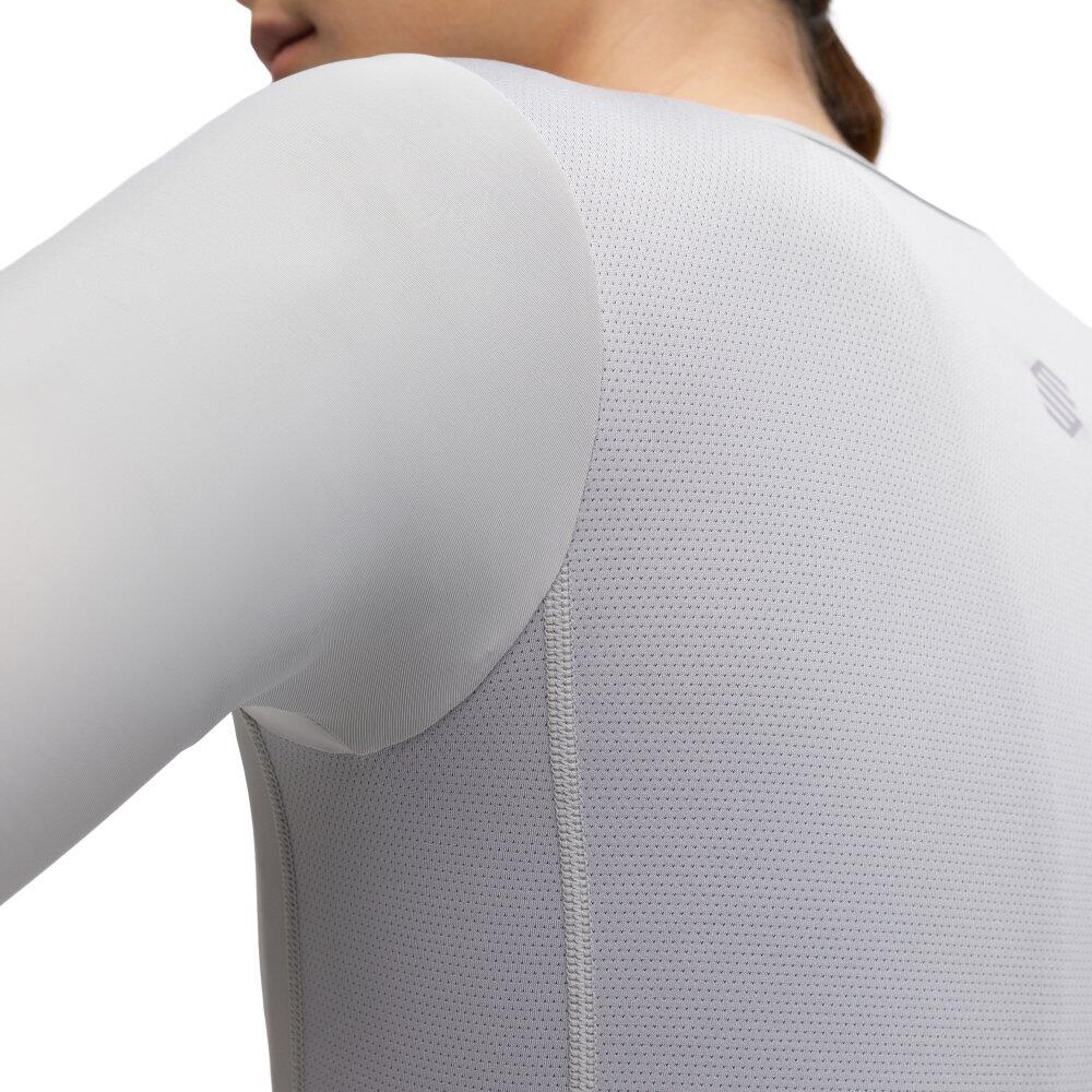 Maillot vélo ultraléger femme Cyclisme SRX Cotos-W Gris 4/7