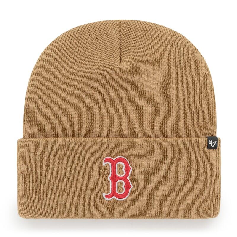 47 BRAND Pletená zimní čepice MLB Boston Red Sox Haymaker '47 CUFF KNIT