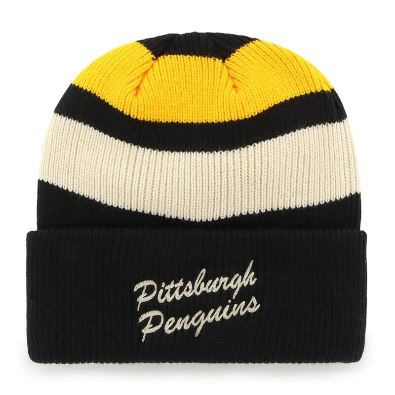 Pletená zimní čepice NHL Pittsburgh Penguins Clubhouse Jennings ’47 CUFF KNIT 2/2