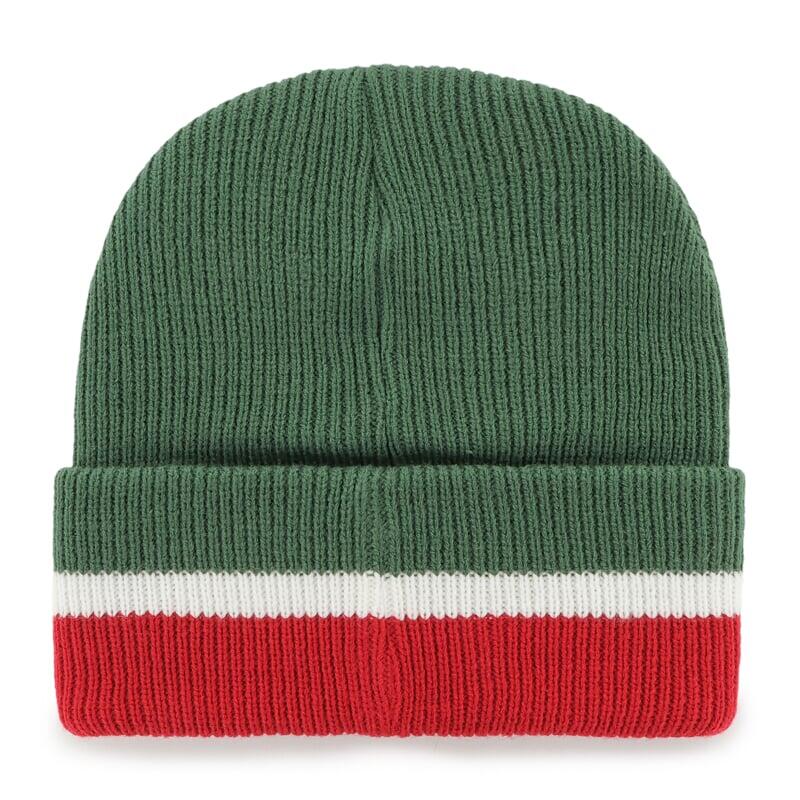 Pletená zimní čepice NHL Minnesota Wild Split Cuff ’47 CUFF KNIT 2/2
