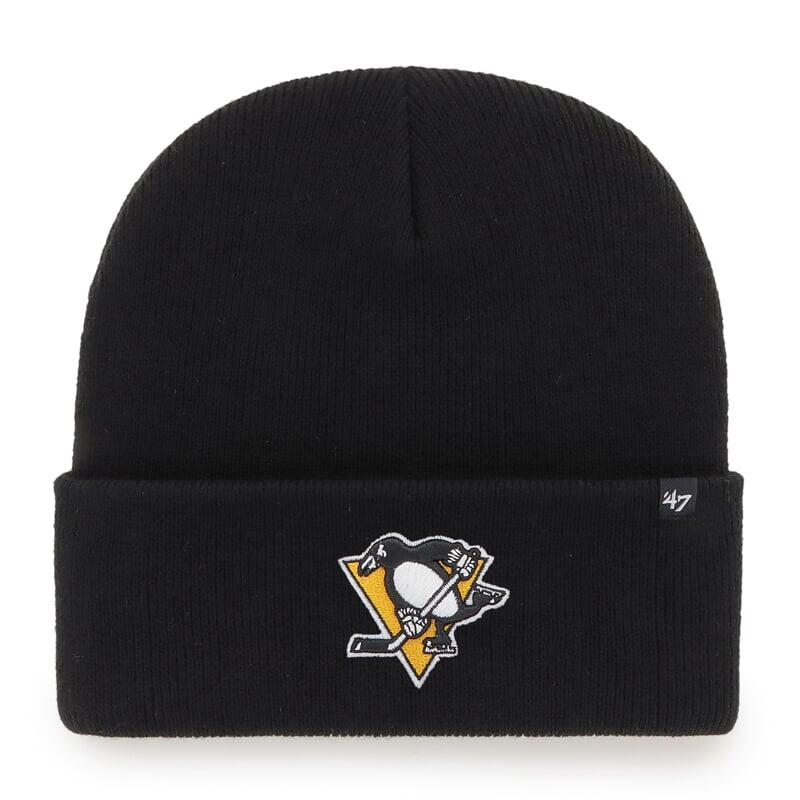 47 BRAND Pletená zimní čepice NHL Pittsburgh Penguins Haymaker ’47 CUFF KNIT