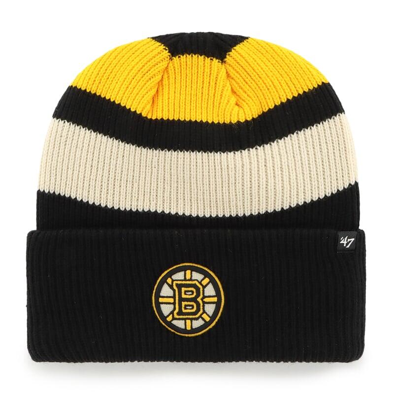 47 BRAND Pletená zimní čepice NHL Boston Bruins Clubhouse Jennings ’47 CUFF KNIT