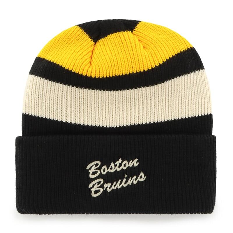Pletená zimní čepice NHL Boston Bruins Clubhouse Jennings ’47 CUFF KNIT 2/2