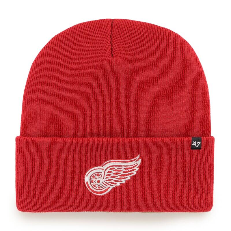 47 BRAND Pletená zimní čepice NHL Detroit Red Wings Haymaker ’47 CUFF KNIT