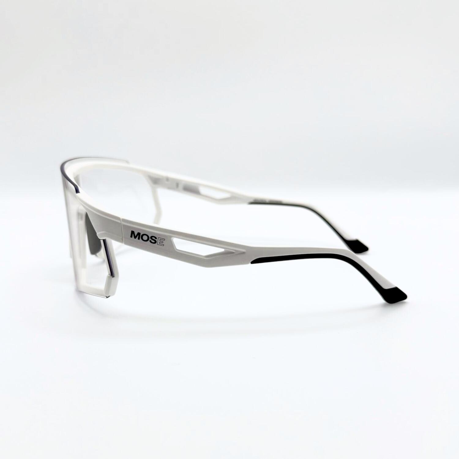 LUNETTES DE SOLEIL DE SPORT MOS EYEWEAR MENORCA ALLWHITE PHOTOCHROMIC 3/5