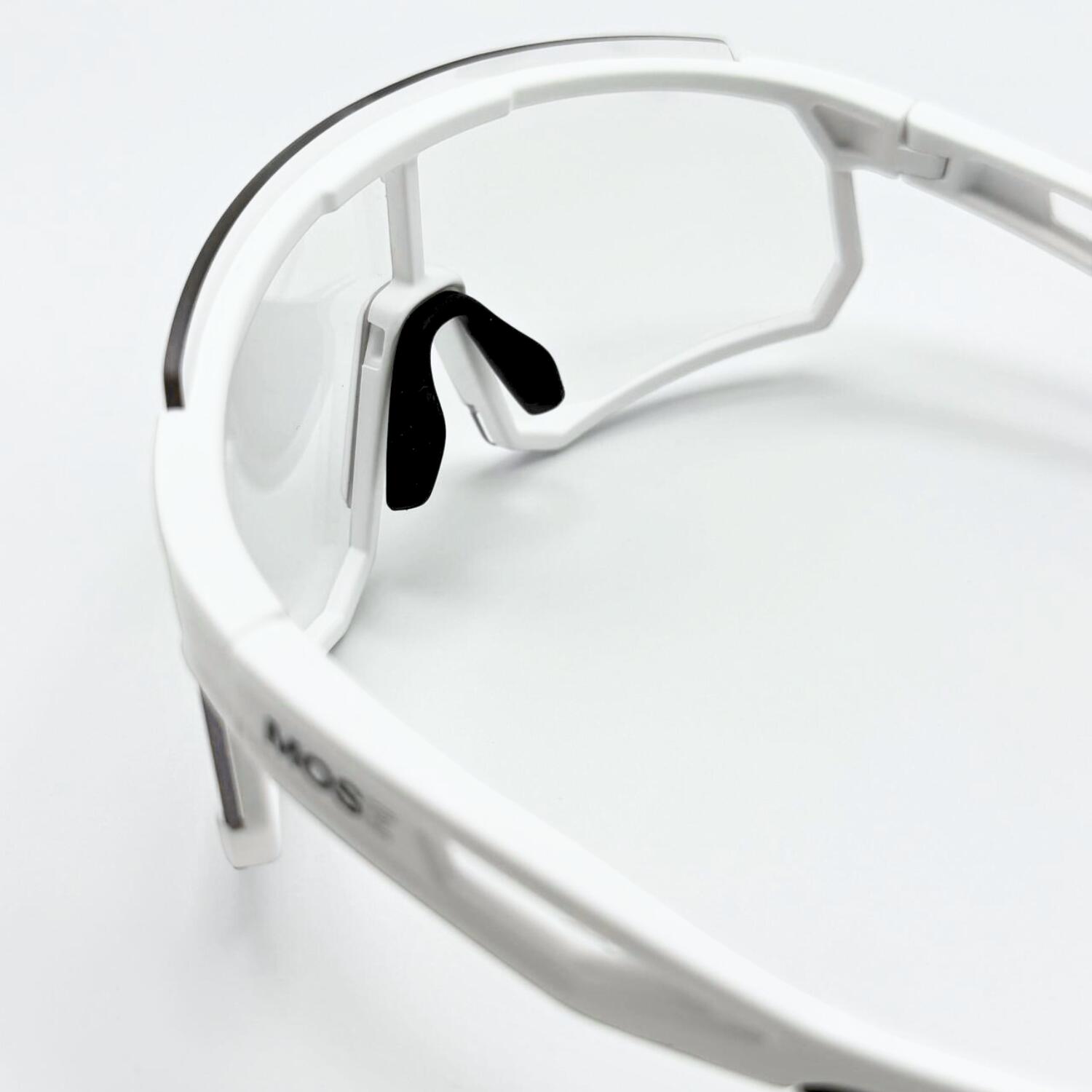 LUNETTES DE SOLEIL DE SPORT MOS EYEWEAR MENORCA ALLWHITE PHOTOCHROMIC 5/5