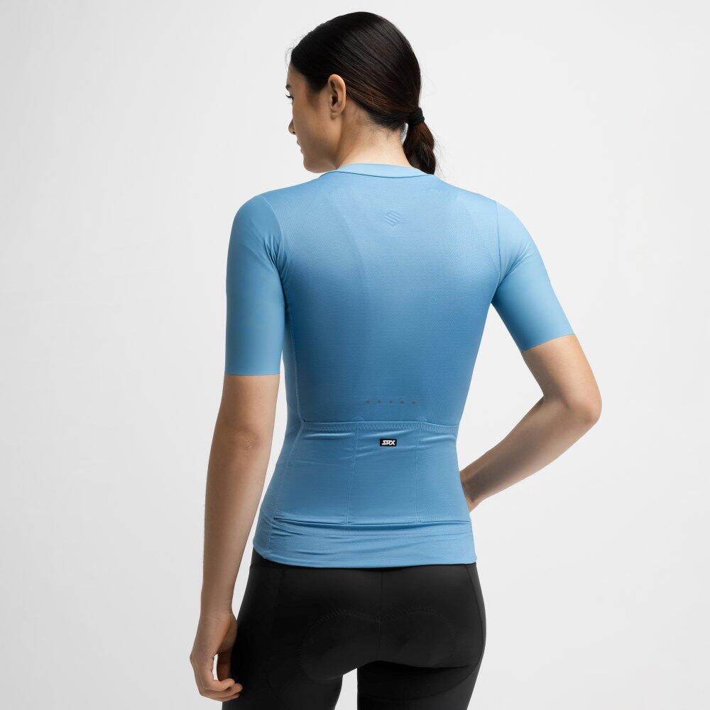 Maillot vélo ultraléger femme Cyclisme SRX Baldy-W Bleu 6/7