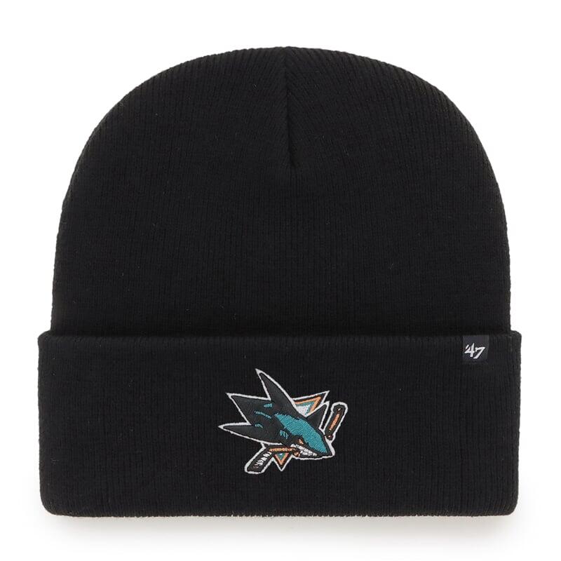 47 BRAND Pletená zimní čepice NHL San Jose Sharks Haymaker ’47 CUFF KNIT
