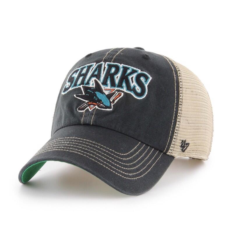 47 BRAND Kšiltovka NHL San Jose Sharks Tuscaloosa ’47 CLEAN UP