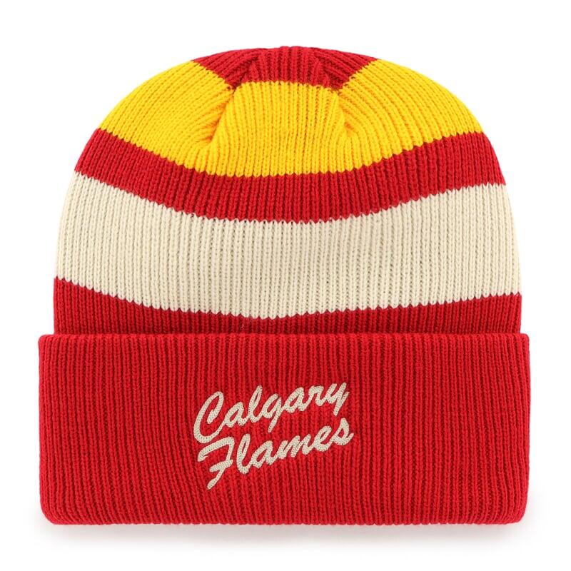 Pletená zimní čepice NHL Calgary Flames Clubhouse Jennings ’47 CUFF KNIT 2/2