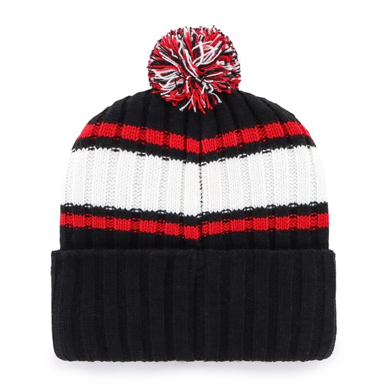 Pletená zimní čepice NHL Chicago Blackhawks Plateau ’47 CUFF KNIT 2/2