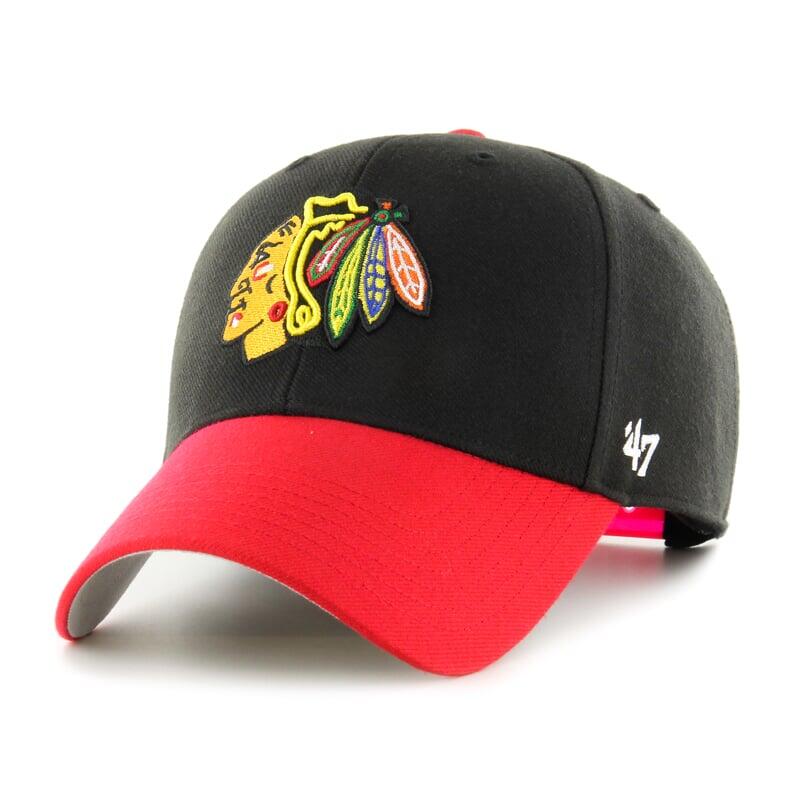47 BRAND Kšiltovka NHL Chicago Blackhawks Sure Shot TT Snapback ’47 MVP