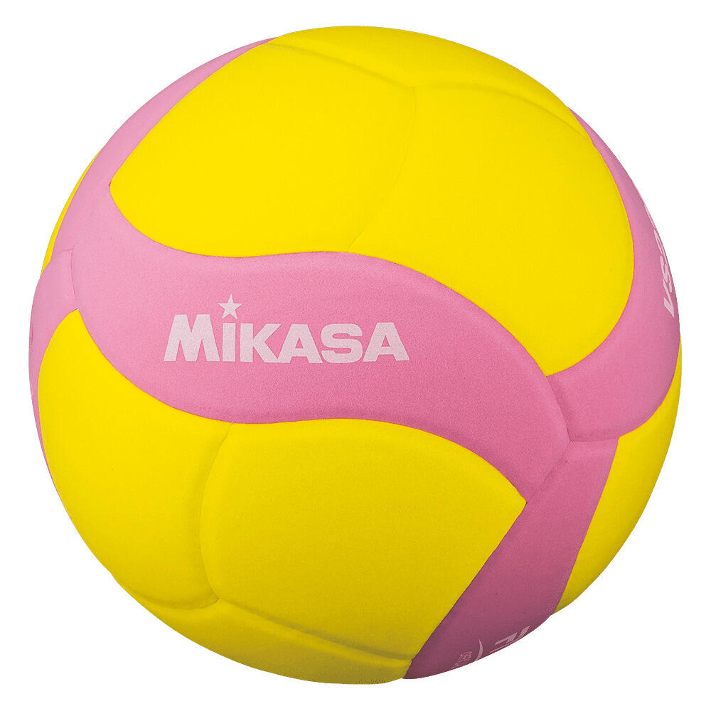Mikasa - Ballon Mikasa Vs220w-y-p - Ballon De Volley - Jaune|rose - 5 - Decathlon